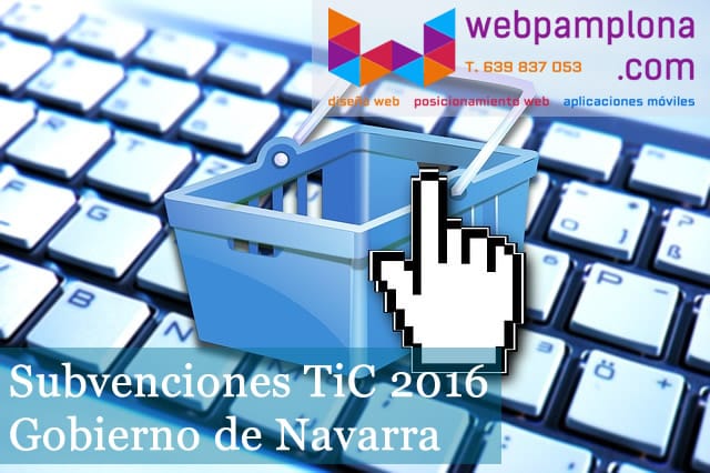 Subvenciones TiC 2016 de Gobierno de Navarra wordpress pamplona